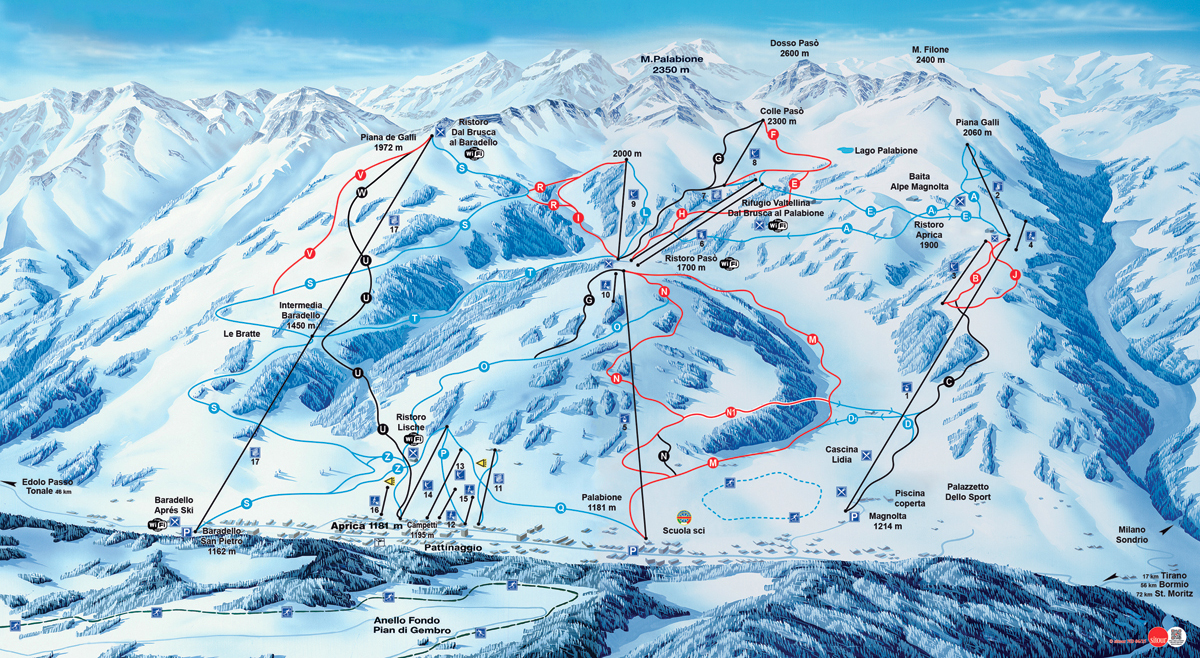 Kliknutím zvětšíte mapu Aprica - map
