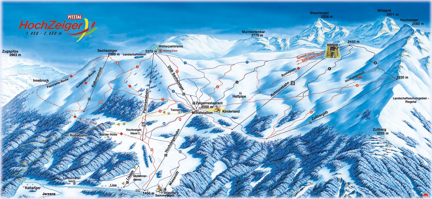 Kliknutím zvětšíte mapu pitztal - map