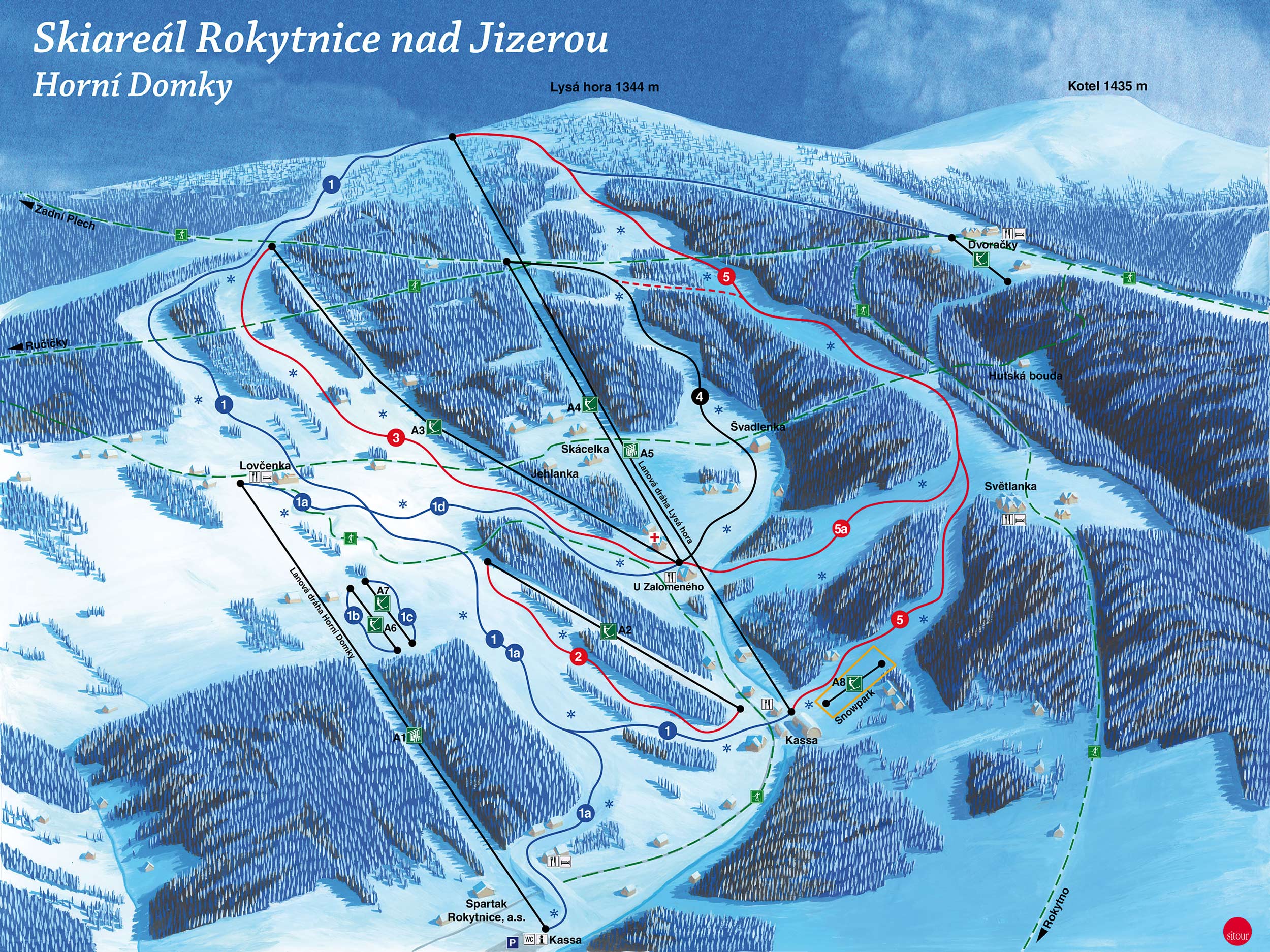 rokytnice-nad-jizerou - ski map